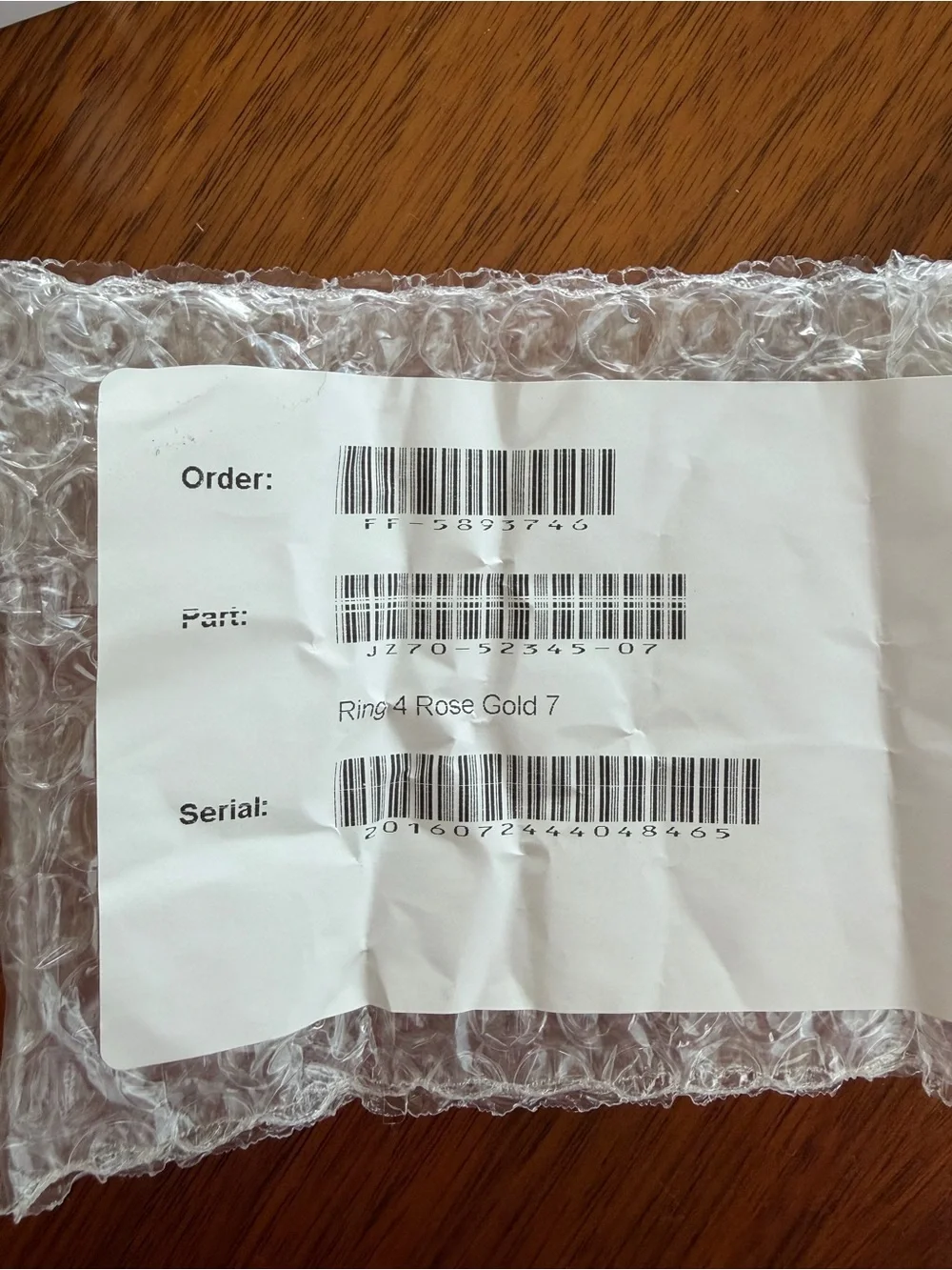 Oura Ring 4: Rose Gold, Size 7, New with Box